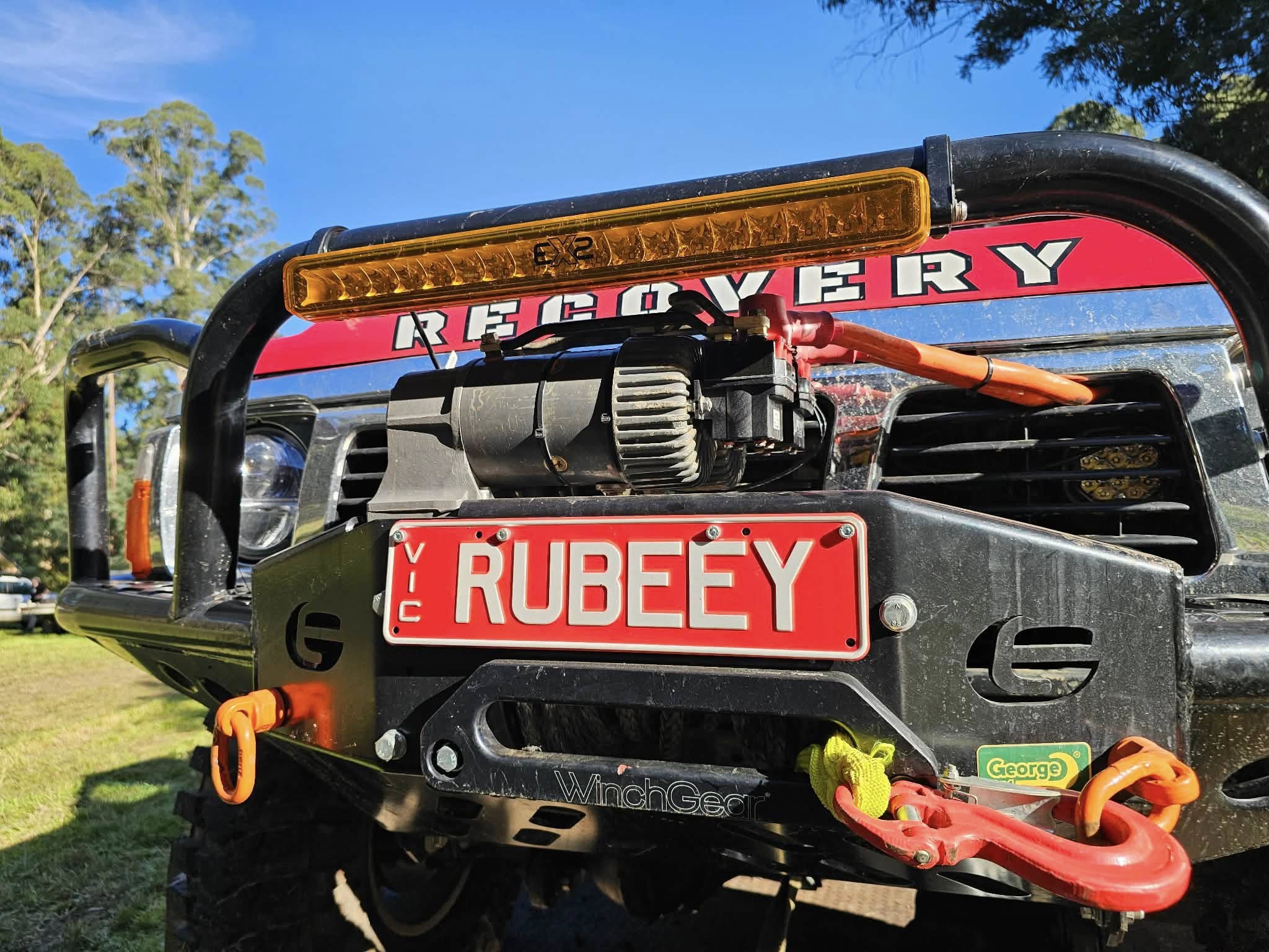 Roseey 4x4 Recovery at a challenging extraction site